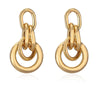 Wholesale Stylish Copper Plated Geometric Earrings For Women