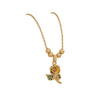 Wholesale Sunflower Pendant Necklace Light Luxury 18K Plated Copper Floral Pastoral Style Jewelry