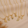 Wholesale Sunflower Pendant Necklace Light Luxury 18K Plated Copper Floral Pastoral Style Jewelry