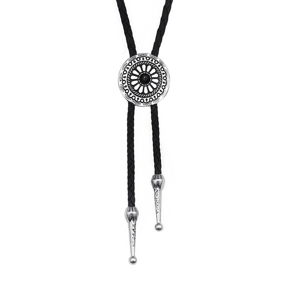 Wholesale Sweater Chain Alloy Geometric Electroplated Inlaid With Artificial And Semiprecious Stones Retro Unisex