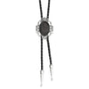 Wholesale Sweater Chain Bolo Tie Retro Vintage Style Artificial Leather Crown Alloy Inlaid Pendant Necklace With Plaid Pattern