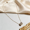 Wholesale Sweet Girls Jewelry Set With Small Waist Pattern Made Of Titanium Steel Featuring Electroplating And Simple Geometric Design