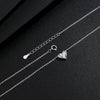 Wholesale Sweet Heart Shape S925 Sterling Silver Pendant Necklace For Women
