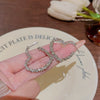 Wholesale Sweet Style Alloy Heart Shaped Electroplated Women's Earrings