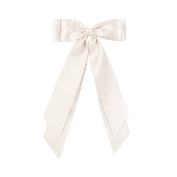 Wholesale Sweet Women's Polyester Handmade Doublelayer Streamer Bow Onepiece Hairpin Hair Accessory