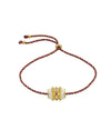 Wholesale Tarot Card Bracelet Copper Geometric Pattern Electroplating Unisex