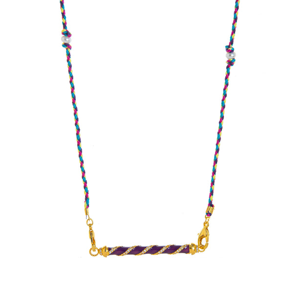 Wholesale Tarot Cone Pendant Necklace Titanium Steel Copper Gold Plated Vintage Geometric Style