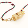 Wholesale Tarot Necklace Copper Gold Plated Geometric Pendant Men's Boyfriend Style