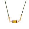 Wholesale Tarot Necklace Copper Gold Plated Geometric Pendant Men's Boyfriend Style