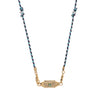 Wholesale Tarot Necklace Copper Gold Plated Geometric Pendant Men's Boyfriend Style