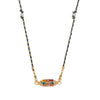 Wholesale Tarot Necklace Copper Gold Plated Geometric Pendant Men's Boyfriend Style