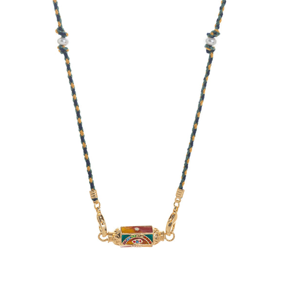 Wholesale Tarot Necklace Copper Gold Plated Geometric Pendant Men's Boyfriend Style