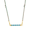 Wholesale Tarot Necklace Copper Gold Plated Geometric Pendant Men's Boyfriend Style
