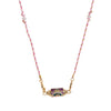 Wholesale Tarot Necklace Copper Gold Plated Geometric Pendant Men's Boyfriend Style
