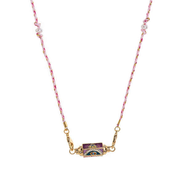 Wholesale Tarot Necklace Copper Gold Plated Geometric Pendant Men's Boyfriend Style