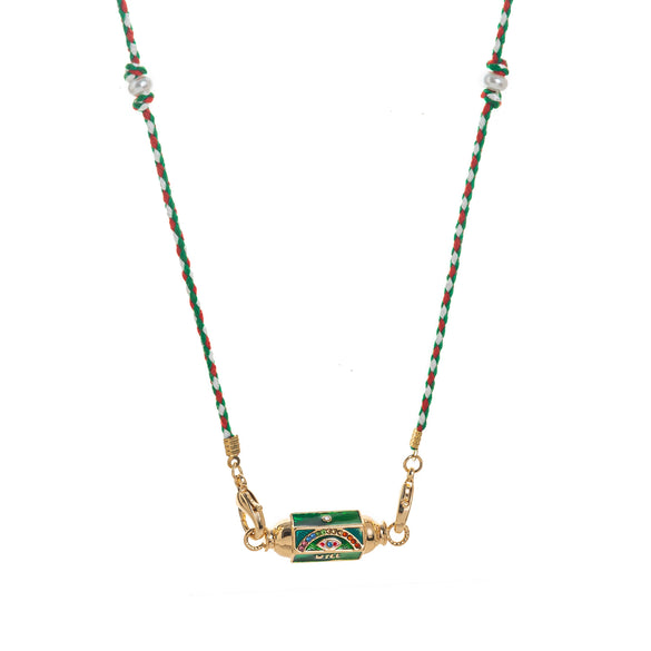 Wholesale Tarot Necklace Copper Gold Plated Geometric Pendant Men's Boyfriend Style
