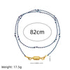 Wholesale Tarot Necklace Copper Gold Plated Geometric Pendant Men's Boyfriend Style