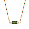 Wholesale Tarot Necklace Copper Gold Plated Geometric Pendant Men's Boyfriend Style