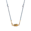 Wholesale Tarot Necklace Copper Gold Plated Geometric Pendant Men's Boyfriend Style