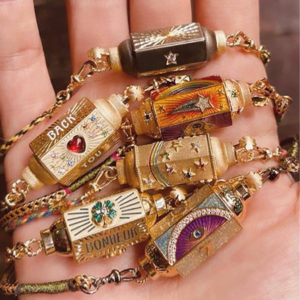 Wholesale Tarot Necklace Copper Gold Plated Geometric Pendant Men's Boyfriend Style