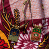Wholesale Tarot Necklace Copper Heart Shape Pendant Electroplating