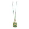 Wholesale Tarot Necklace Copper Heart Shape Pendant Electroplating