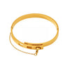 Wholesale Tassel Buckle Bracelet Stainless Steel 18K Gold Plated Electroplated Fashion Geometric Couple Jewelry