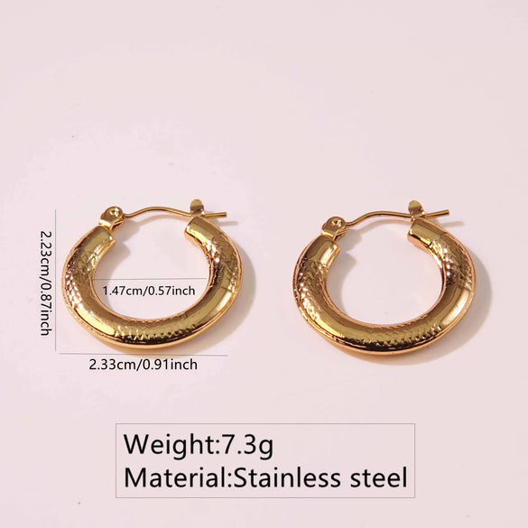 Wholesale Tassel Earrings Stainless Steel Non Fading Exaggerated Niche Jewelry With Electroplating Treatment