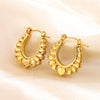 Wholesale Tassel Earrings Stainless Steel Non Fading Exaggerated Niche Jewelry With Electroplating Treatment