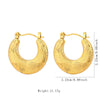 Wholesale Tassel Earrings Stainless Steel Non Fading Exaggerated Niche Jewelry With Electroplating Treatment