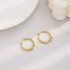 Wholesale Tassel Earrings Stainless Steel Non Fading Exaggerated Niche Jewelry With Electroplating Treatment