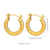Wholesale Tassel Earrings Stainless Steel Non Fading Exaggerated Niche Jewelry With Electroplating Treatment