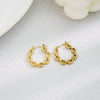 Wholesale Tassel Earrings Stainless Steel Non Fading Exaggerated Niche Jewelry With Electroplating Treatment