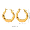 Wholesale Tassel Earrings Stainless Steel Non Fading Exaggerated Niche Jewelry With Electroplating Treatment