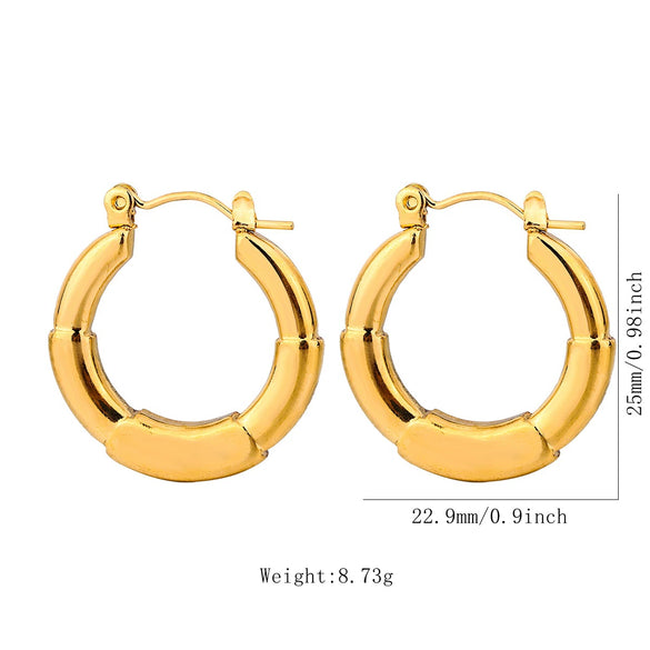 Wholesale Tassel Earrings Stainless Steel Non Fading Exaggerated Niche Jewelry With Electroplating Treatment
