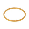 Wholesale Thin Circle Stainless Steel 18K Gold Plated Stacked Bracelet With Electroplating Process