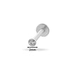 Wholesale Titanium Alloy Geometric Puncture Jewelry Electroplated Lip Nail Tragus Ear Bone Nail