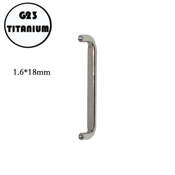 Wholesale Titanium Alloy Geometric Style Embedded Bone Lock Bone Nail Accessories With Electroplating Treatment