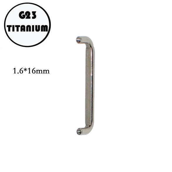 Wholesale Titanium Alloy Geometric Style Embedded Bone Lock Bone Nail Accessories With Electroplating Treatment