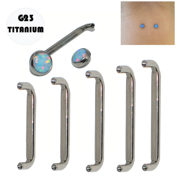 Wholesale Titanium Alloy Geometric Style Embedded Bone Lock Bone Nail Accessories With Electroplating Treatment