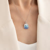 Wholesale Titanium Steel And Copper Starfish Shell Necklace With Star Pattern Electroplated For Women Fashion Minimalist Style