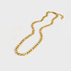 Wholesale Titanium Steel And Stainless Steel Figaro Chain Necklace For Women 18K Gold Plated With Geometric Design Hip Hop Style