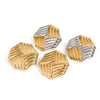 Wholesale Titanium Steel And Stainless Steel Geometric Earrings For Women With Electroplating Treatment