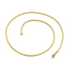 Wholesale Titanium Steel And Stainless Steel Geometric Snake Bone Chain Hiphop Necklace With 18K Gold Vacuum Electroplating