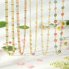 Wholesale Titanium Steel And Stainless Steel Necklace And Bracelet With Oil Drop Design Daisy And Butterfly And Olive Leaf Patterns Vacuum Plated And Handmade Chain For Women