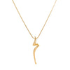 Wholesale Titanium Steel And Stainless Steel Necklace Geometric Line Design Electroplated For Women