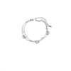 Wholesale Titanium Steel Bead Jewelry With Butterfly Bead Double Sided Engraved Pendant Set Heart Water Drop Bell Pattern For Women