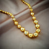 Wholesale Titanium Steel Beaded Necklace With Geometric Pendant Electroplated For Women And Men