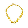 Wholesale Titanium Steel Beaded Necklace With Geometric Pendant Electroplated For Women And Men