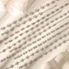 Wholesale Titanium Steel Bracelet With Drop Shape Water Drops Conch Design Light Luxury Style Electroplated